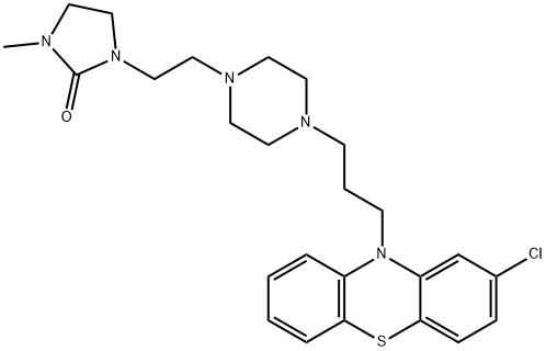 咪克洛嗪, 7224-08-0, 结构式