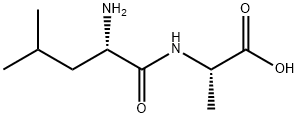 L-亮氨酸-L-丙氨酸, 7298-84-2, 结构式