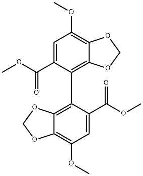 联苯双酯, 73536-69-3, 结构式