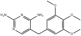 甲氧苄啶 结构式