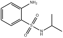 2-氨基-N-异丙基苯磺酰胺, 761435-31-8, 结构式
