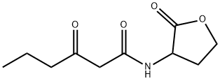 N-(Β-ケトカプロイル)-DL-ホモセリンラクトン 化学構造式