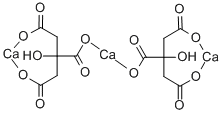 柠檬酸钙 结构式