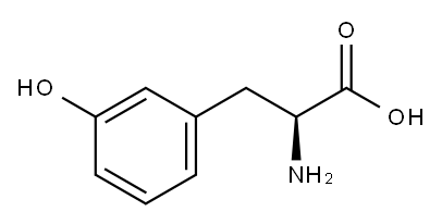 3-(3-Hydroxyphenyl)-DL-alanine Structure