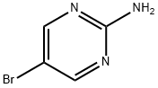 2-氨基-5-溴嘧啶 结构式