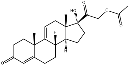 醋酸阿奈可他, 7753-60-8, 结构式