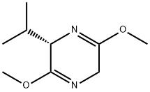 (S)-2,5-二氢-3,6-二甲氧基-2-异丙基吡嗪, 78342-42-4, 结构式
