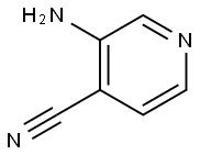 3-氨基-4-氰基吡啶, 78790-79-1, 结构式