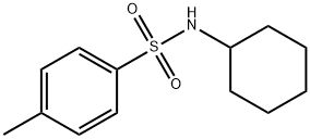 N-Cyclohexyl-4-methylbenzenesulfonamide Structure