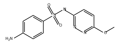 Sulfamethoxypyridazine Structure
