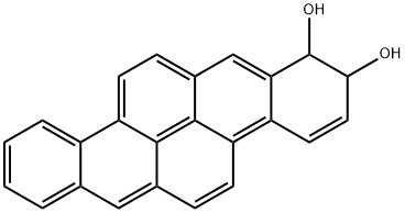 1,2-dihydro-1,2-dihydroxydibenzo(a)pyrene 结构式