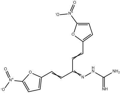硝呋烯腙, 804-36-4, 结构式