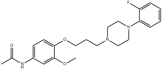马福拉嗪 结构式