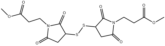 dimethyl-3,3'-dithiobis-succinimidylpropionate 结构式