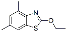 Benzothiazole, 2-ethoxy-4,6-dimethyl- (9CI) 结构式
