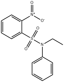 N-乙基-2-硝基-N-苯基苯磺酰胺, 81-09-4, 结构式