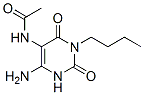 Acetamide,  N-(4-amino-1-butyl-1,2,3,6-tetrahydro-2,6-dioxo-5-pyrimidinyl)- 结构式