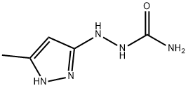 Hydrazinecarboxamide,  2-(5-methyl-1H-pyrazol-3-yl)- 结构式
