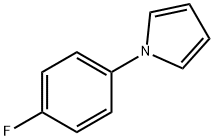 1-(4-氟苯基)吡咯 结构式