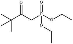 diethyl (3,3-dimethyl-2-oxobutyl)phosphonate 结构式