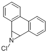 1H-Phenanthro(9,10-b)azirine, 1a,9b-dihydro-1-chloro- 结构式