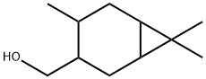 4,7,7,-trimethylbicyclo[4.1.0]heptane-3-methanol 结构式