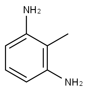 2,6-二氨基甲苯 结构式