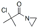 Aziridine, 1-(2-chloro-2-methyl-1-oxopropyl)- (9CI) 结构式