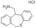 11-(Aminomethyl)-6,11-dihydrodibenzo(b,e)thiepin hydrochloride 结构式