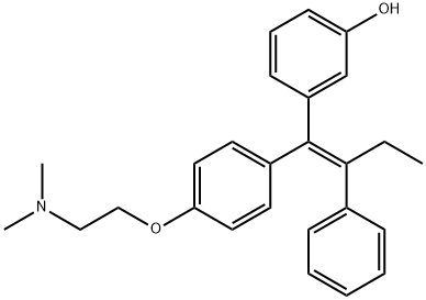 ドロロキシフェン 化学構造式