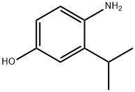 4-amino-3-(isopropyl)phenol 结构式
