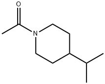 Piperidine, 1-acetyl-4-(1-methylethyl)- (9CI) 结构式