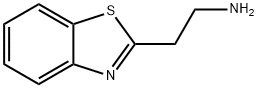 2-(苯并[D]噻唑-2-基)乙胺 结构式