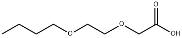 (2-正丁氧乙氧基)乙酸 结构式