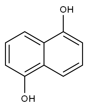 1,5-二羟基萘, 83-56-7, 结构式
