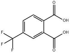 4-(三氟甲基)邻苯二甲酸酯 结构式