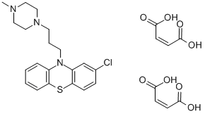 丙氯拉嗪, 84-02-6, 结构式
