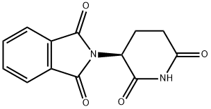 (-)-沙利度胺, 841-67-8, 结构式