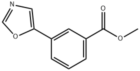 METHYL 3-(1,3-OXAZOL-5-YL)BENZOATE Struktur