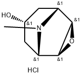 盐酸东莨菪醇, 85700-55-6, 结构式