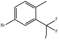 4-甲基-3-三氟甲基溴苯, 86845-27-4, 结构式