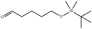 5-[(tert-Butyldimethylsilyl)oxy]pentanal Structure