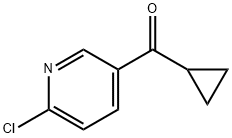 (6-氯吡啶-3-基)-环丙基-甲酮 结构式