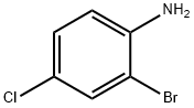 2-溴-4-氯苯胺 结构式