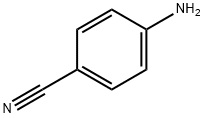 对氨基苯腈, 873-74-5, 结构式
