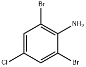 2,6-二溴-4-氯苯胺, 874-17-9, 结构式