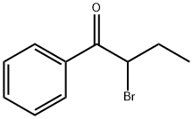 2-溴-1-苯基-1-丁酮 结构式