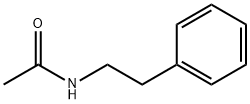 N-(2-苯乙基)乙酰胺 结构式