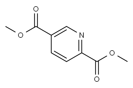 2,5-吡啶二甲酸甲酯 结构式