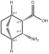3-EXO-AMINOBICYCLO[2.2.1]HEPTANE-2-EXO-CARBOXYLIC ACID Struktur
